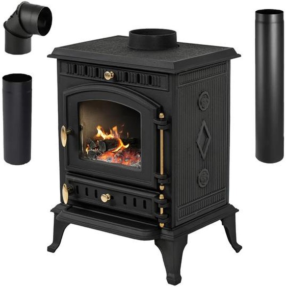 THUNDER® | MITRA | poêle indépendant | poêle en fonte | bois | 7 kW
