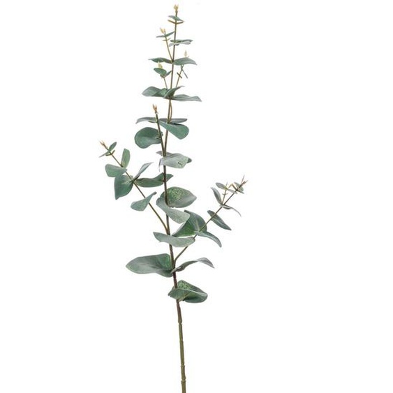 Tige artificielle eucalyptus ramifié vert/gris 68cm