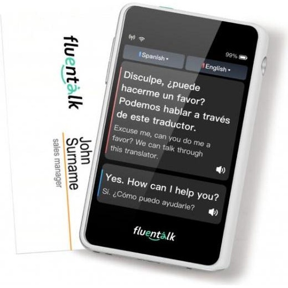 Timekettle 6971362040291 mini translator appareil blanc