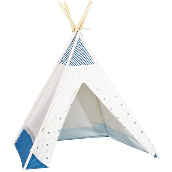 Tipi En Toile En Coton Blanc