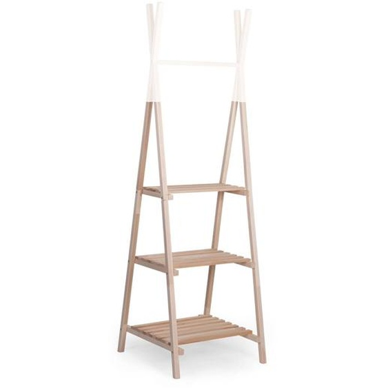 Tipi Porte-manteaux Grand Bois Naturel