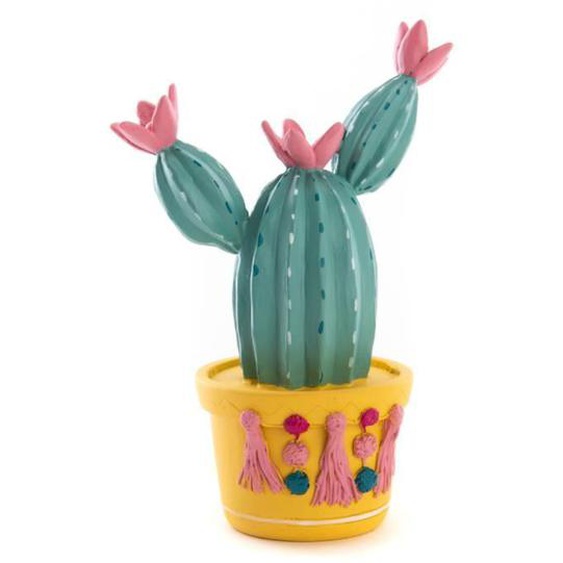 Tirelire - AMADEUS - Alma - Cactus - Résine - 7 cm x 12 cm x 17 cm