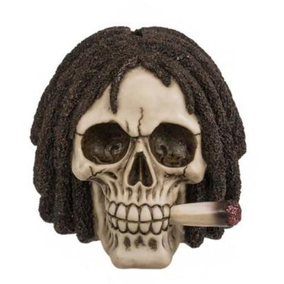 Tirelire en forme de Tête de Mort Rasta Man