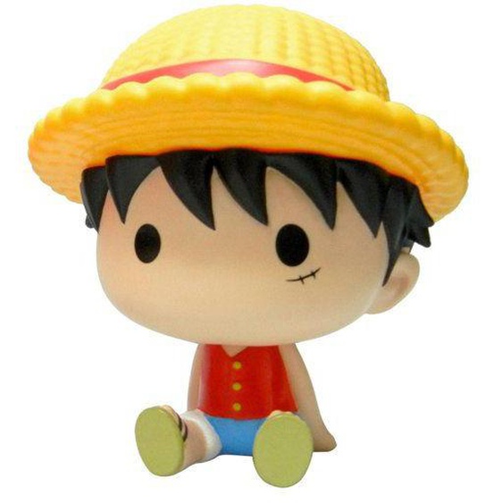 Tirelire - PLASTOY - Chibi Luffy - Rouge - PVC - Mixte