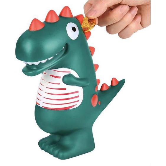 Tirelire pour enfant Tirelire originale en forme de dinosaure pour fille et garçon Design décoratif pour chambre à coucher, tirelir