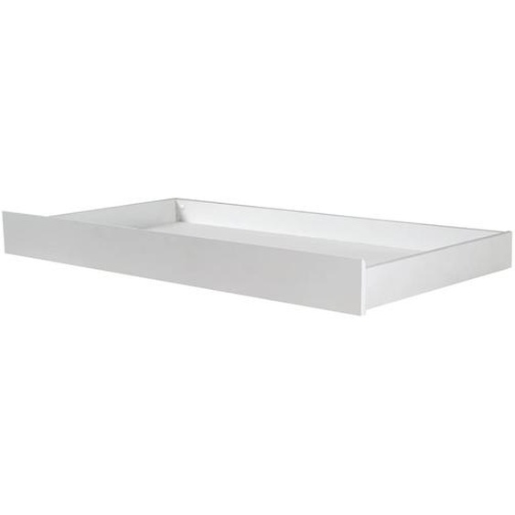 Tiroir De Lit Universel À Roulettes Pour Lit Enfant Blanc