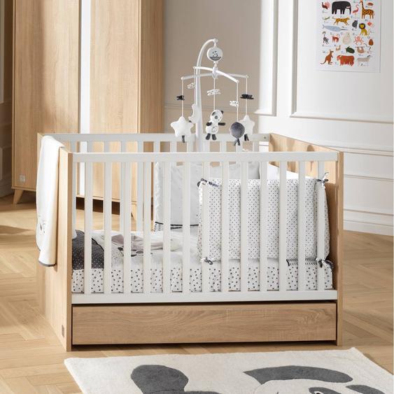 Tiroir Lit Bébé En Aggloméré Marron