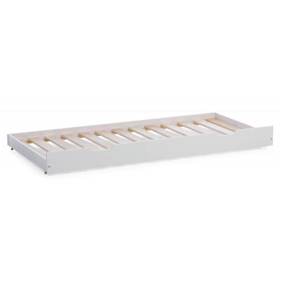 Tiroir Lit Gigogne Pin Massif Lilja Blanc
