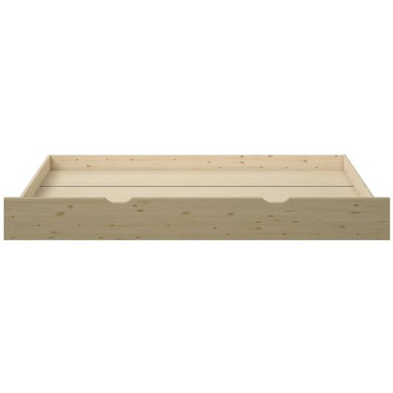 Tiroir Lit Gigogne Pin Massif Naturel Ambre Bois Naturel