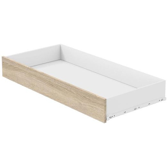 Tiroir Pour Lit Bébé Marron/blanc