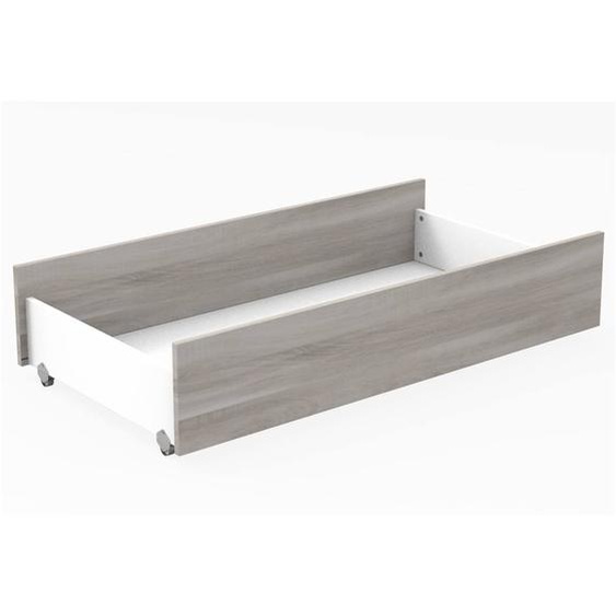 Tiroir Pour Lit Évolutif En Bois - Smile Gris