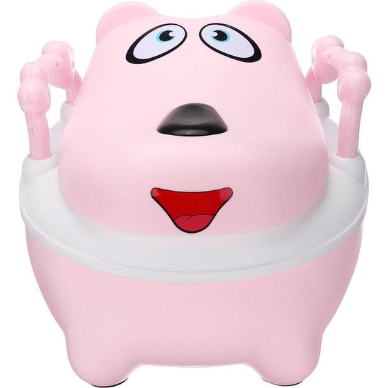 Tiroir WC pour enfants Type tabouret en plastique pour bébé - Bleu