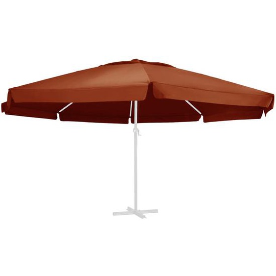Tissu de remplacement de parasol dextérieur Terre cuite 610 cm