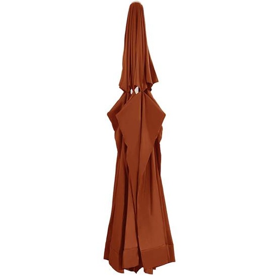 Tissu de remplacement de parasol dextérieur Terre cuite 610 cm