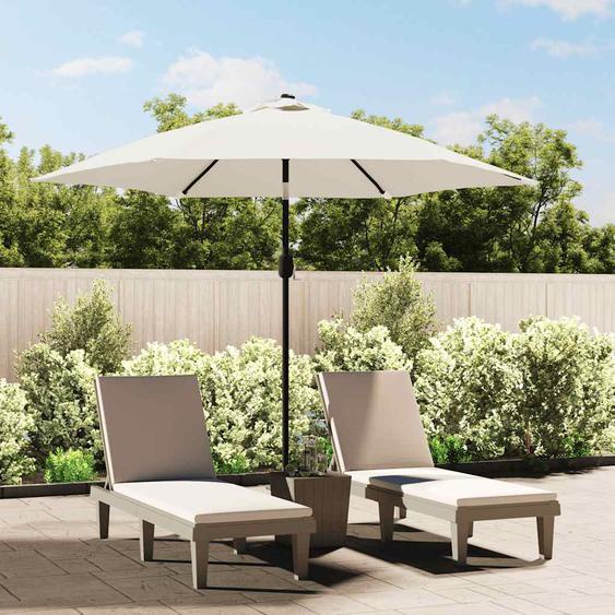 Tissu de remplacement pour parasol dextérieur Blanc 300 cm
