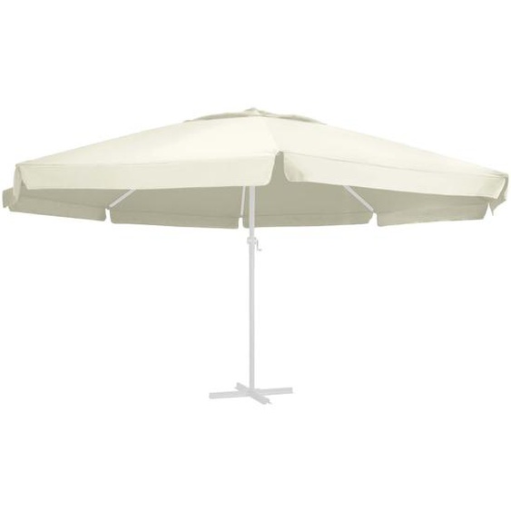 Tissu de remplacement pour parasol dextérieur Sable 610 cm