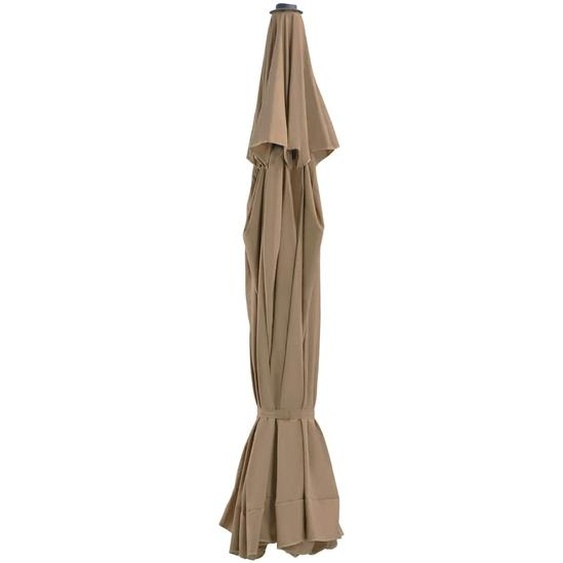 Tissu de remplacement pour parasol dextérieur Taupe 515 cm