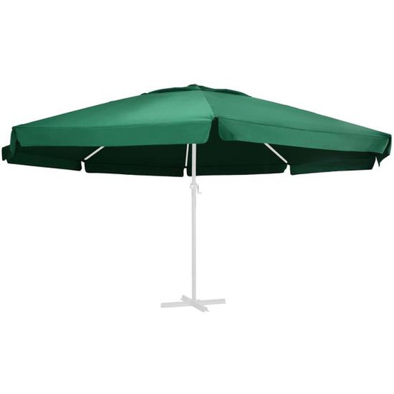 Tissu de remplacement pour parasol dextérieur Vert 610 cm