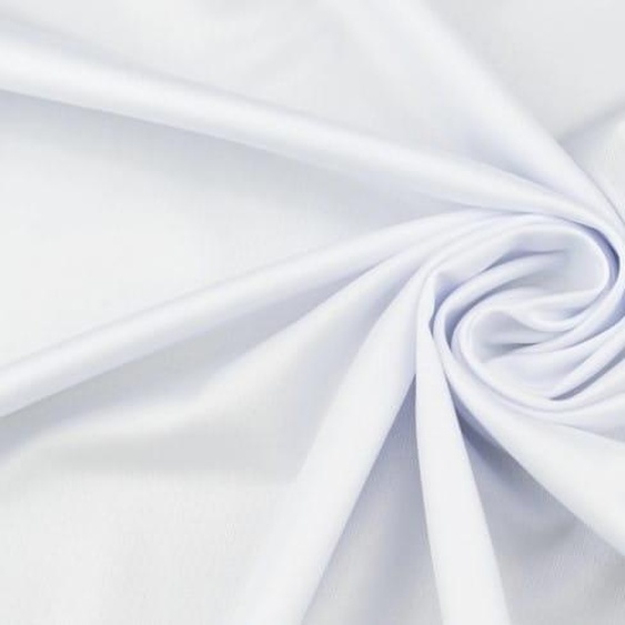 Tissu tricot lisse Dederon blanc