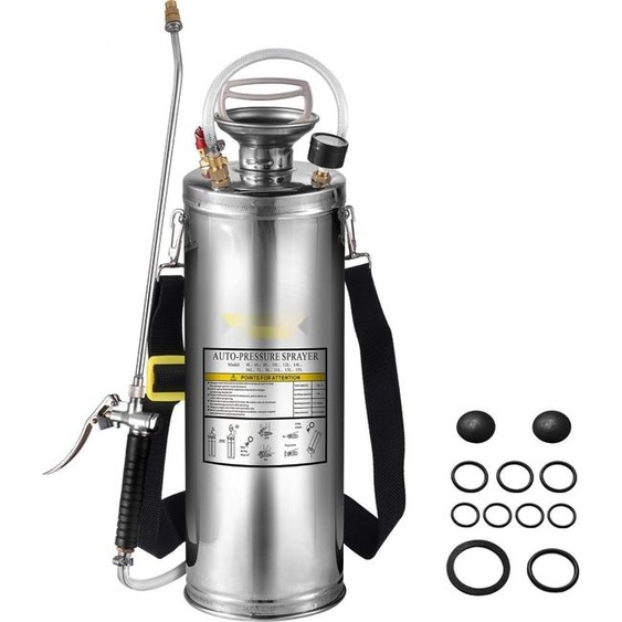Titres redessinés : Ultra-Spray Machine à brouillard pour bassin de jardin - 10L Machine à brouillard à ultrasons en acier inoxydable pour la maison, le jardin et les camping-cars