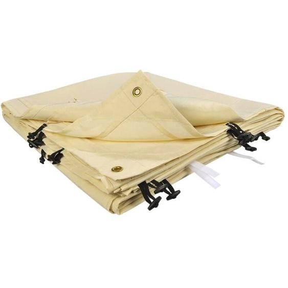 Toile de rechange pour auvent 3 x 4m Beige