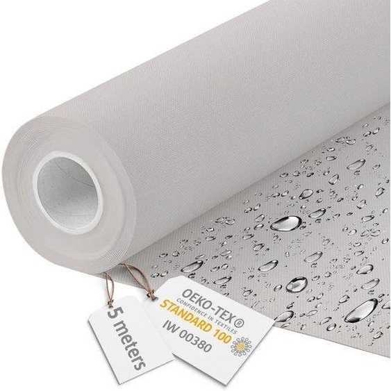 Toile imperméable, 160 cm de large, 220 g/m², gris, 5M
