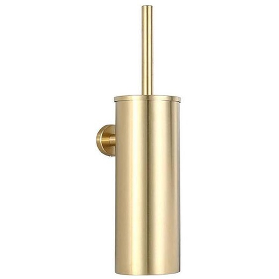 Toilette Porte-brosse Balai Toilette WC en Acier INOX 304 Mural Imperméable Facile à nettoyer pour WC Salle de Bains Toilettes avec Support Brosse