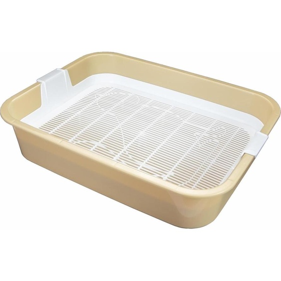 Toilette pour petits animaux Toilette pour lapins Toilette pour chatons Petite litière pour chatons avec tamis Toilette pour rongeurs