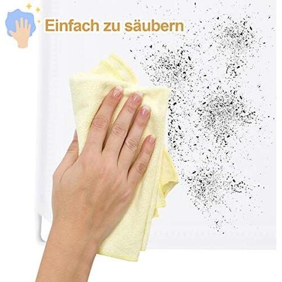 TolleTour Enclos en plastique, DIY Enclos, Enclos extensible pour petits animaux, Enclos pour chiots, Enclos pour lapins, Enclos pour cochons dInde, Facile à monter et à nettoyer, Blanc 12 pièces