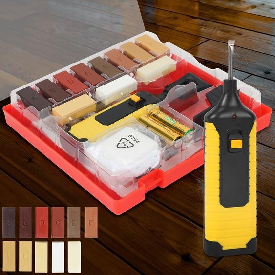 TolleTour Kit de réparation du bois WRS Kit de réparation du carrelage 11.fks pour carreaux de faïence & faïence Kit de réparation du carrelage