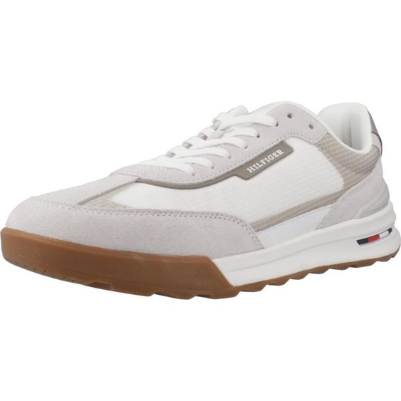 Sport  Zapatillas Hombre Modèle Tommy Hilfiger Retro Runner Seasonal Couleur Blanc