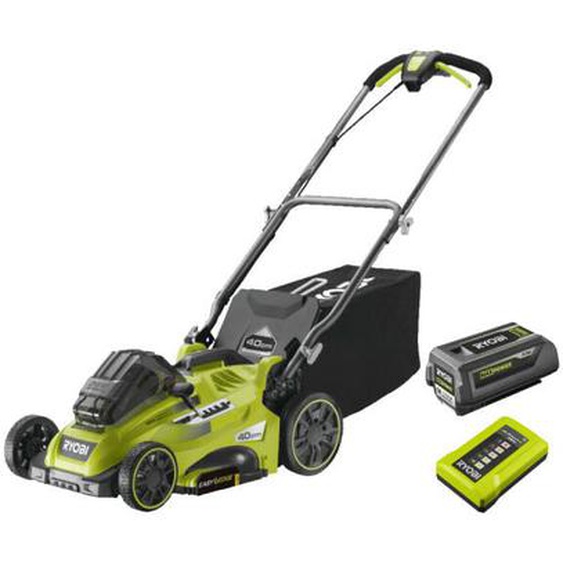 Ryobi - Tondeuse 36V - coupe 40cm - 1 batterie 5,0Ah - 1 chargeur - RLM36X41H50PG