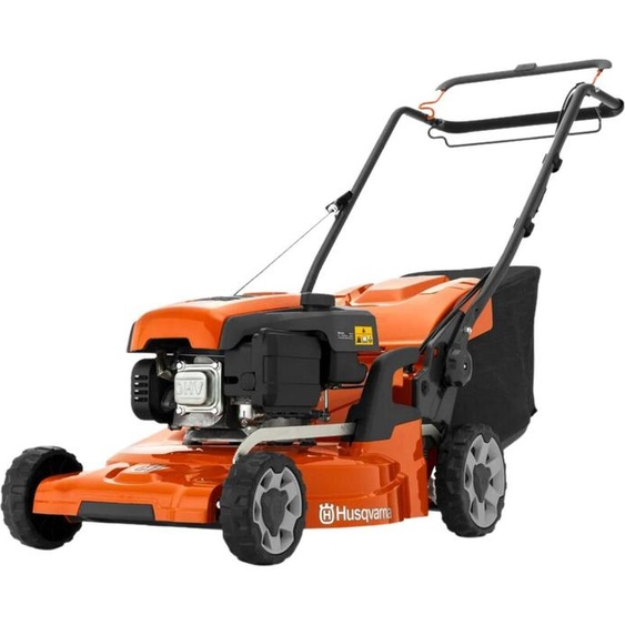 Tondeuse à essence autotractée avec bac de ramassage HUSQVARNA LC247S, 47 cm, carter en composite