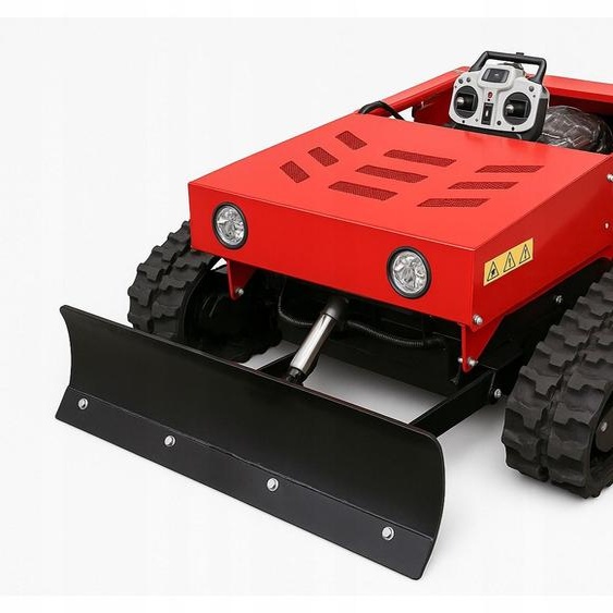 Tondeuse à gazon à chaîne LandShark 55 – 7,5 CV Loncin 196 cm³ | Largeur de coupe de 55 cm | Télécommande RC | Réglage de la hauteur de 0 à 16 cm | Inclinaison de 40° | Lame en acier | CE ISO