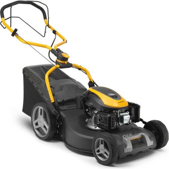 Tondeuse à gazon à essence STIGA Combi 553 S, moteur 166 cm³ (3,5 CV), largeur de coupe 51 cm