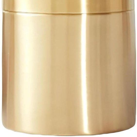 Tondeuse à gazon compacte en métal avec une largeur de coupe de 40 cm, un balai en acier inoxydable et un compartiment de rangement à larrière
