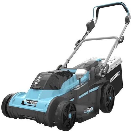 Tondeuse à gazon électrique Cecotec Terrenator E3 Liberty, bleue, taille unique / prise européenne 220 V, bleue, taille unique
