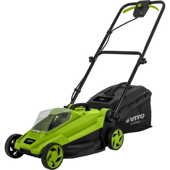 Tondeuse à gazon sans fil 20V Largeur 32cm Bac 30L Vendu Sans Batterie ni chargeur VITO