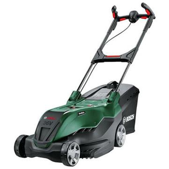 Tondeuse à gazon sans fil AdvancedRotak 36V-40-650 Bosch, 2x batterie 36V 4,0Ah et chargeur