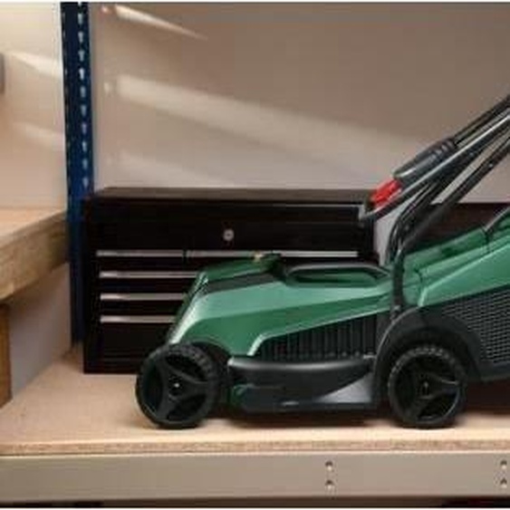 Tondeuse à Gazon sans Fil Bosch EasyMower 18V-32-200, Largeur de Coupe 32cm, Bac de Ramassage 31L, Sans Batterie ni Chargeur