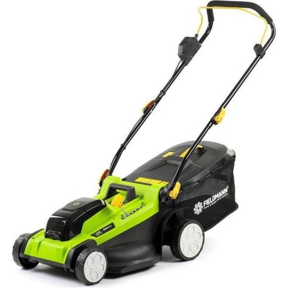 Tondeuse à Gazon sans Fil Fieldmann, Coupe 43 cm, Hauteur Max 75 mm, 20V (Batterie et Chargeur Non Inclus)