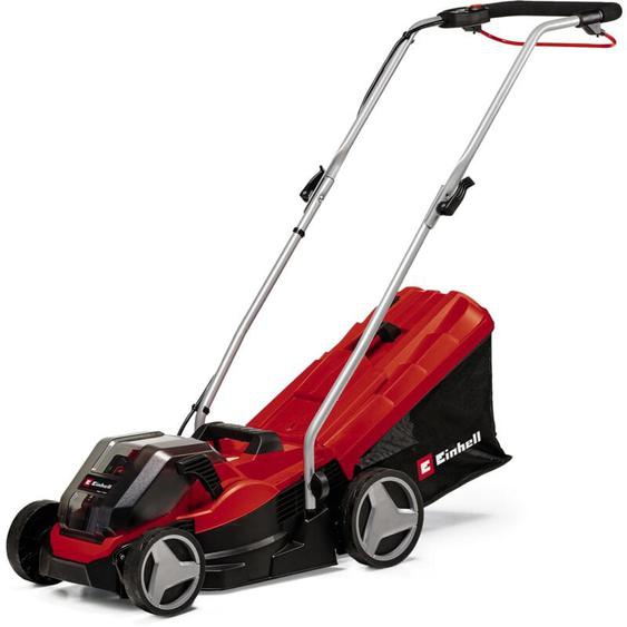 Einhell - Tondeuse à gazon sans fil ge-cm 36/33 Li Kit - Power X-Change (36 v, 33 cm Largeur de Coupe) Livré avec 2 Batteries 2,5 Ah et 2 Chargeurs