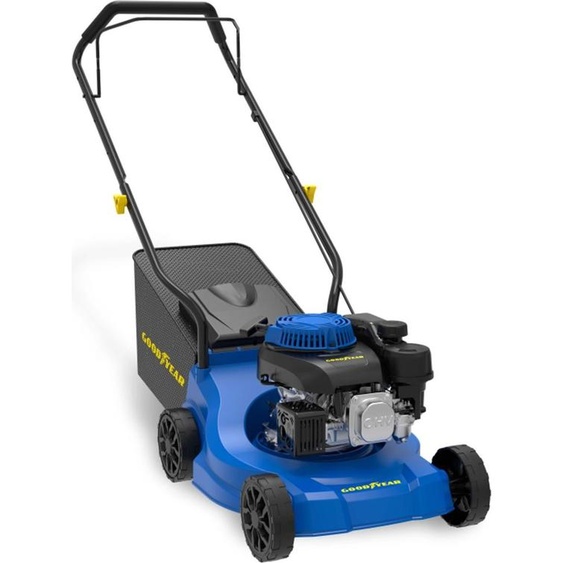 Tondeuse à gazon thermique 4.5CV Largeur de coupe 39cm Moteur 4T OHV 132cm3 GOODYEAR