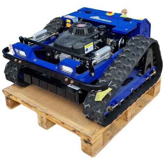 Tondeuse à gazon - Tondeuse à chenilles télécommandée avec moteur Loncin de 225 cm³ et 7,9 CV