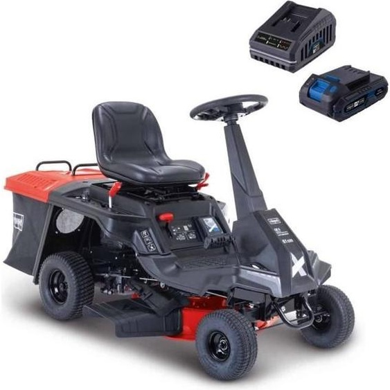 Tondeuse Autoportee  Rider Thermique - Mr200-61- 61Cm  196Cc  Scheppach