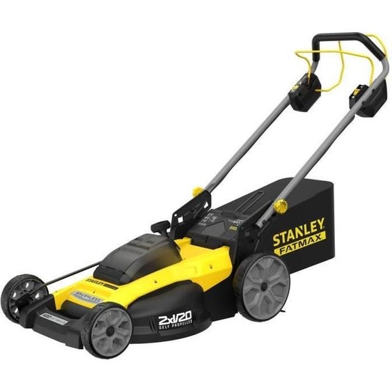 Tondeuse Autopropulsée Électrique, Stanley Fatmax Brushless SFMCMWS251M-QW, 18V, 51cm de Coupe, Nue