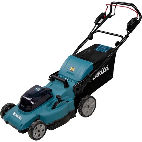 Tondeuse autotractée 48 cm 36V (2x18V) LXT - MAKITA - avec 2 batteries 18V 5.0Ah - chargeur double - DLM481CT2