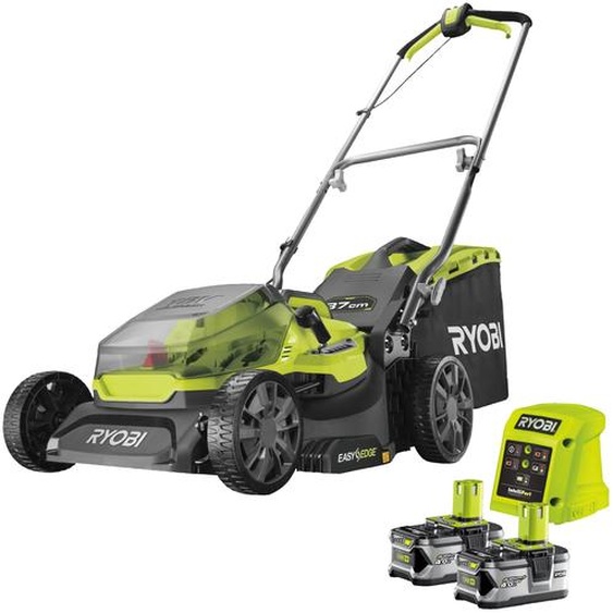 Tondeuse poussée 18V ONE+™ - 37 cm (2 x 4,0 Ah)