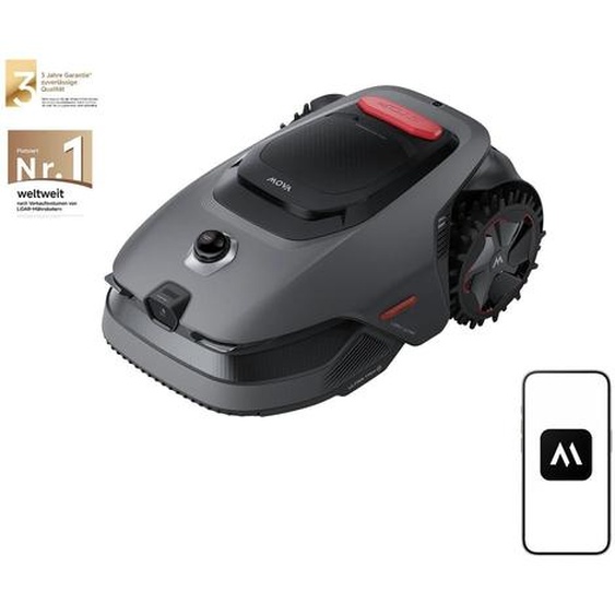 Robot tondeuse MOVA LiDAX Ultra 800 – 500 à 800 m², LiDAR 3D et vision IA, 360°, coupe des bordures à 5 cm, cartographie automatique