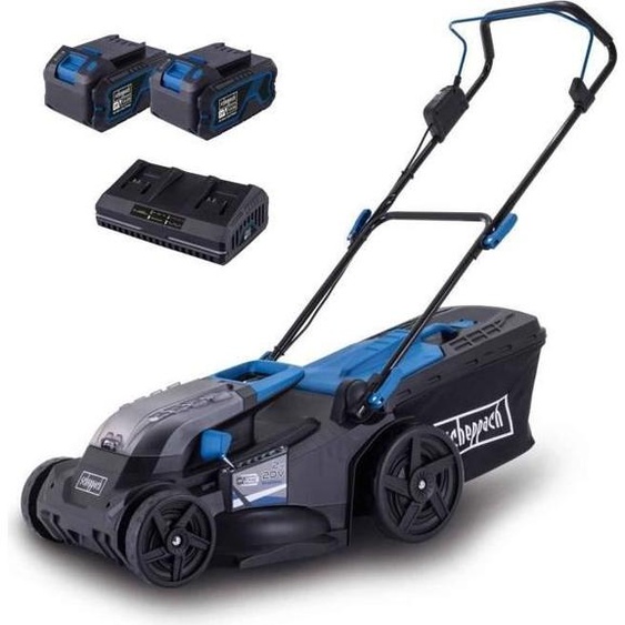 Tondeuse sans fil BC-MP430-X - SET XL2 - coupe 43 cm - SCHEPPACH 20V IXES - avec batterie et chargeur